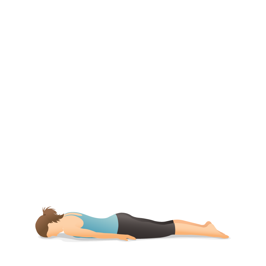 Young woman with lying on yoga mat and training different yoga poses while  closing her eyes Stock Photo by garetsworkshop