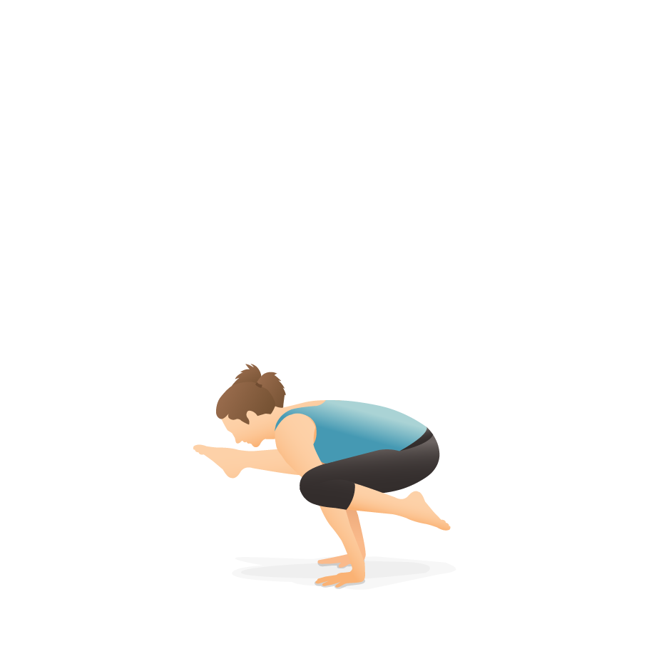 Bakasana for Beginners, Crow Pose Yoga Arm Balance tutorial - YouTube