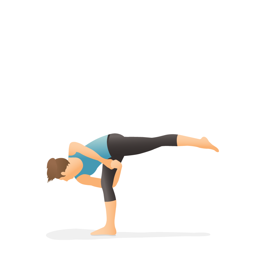 Posture Breakdown: One Leg Mountain, Triangle, Half Moon – Empower With Yoga