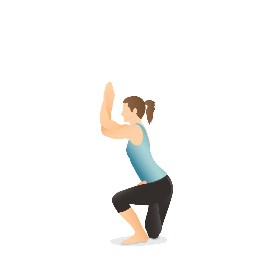 Yoga Pose: Crescent Pose | YogaClassPlan.com