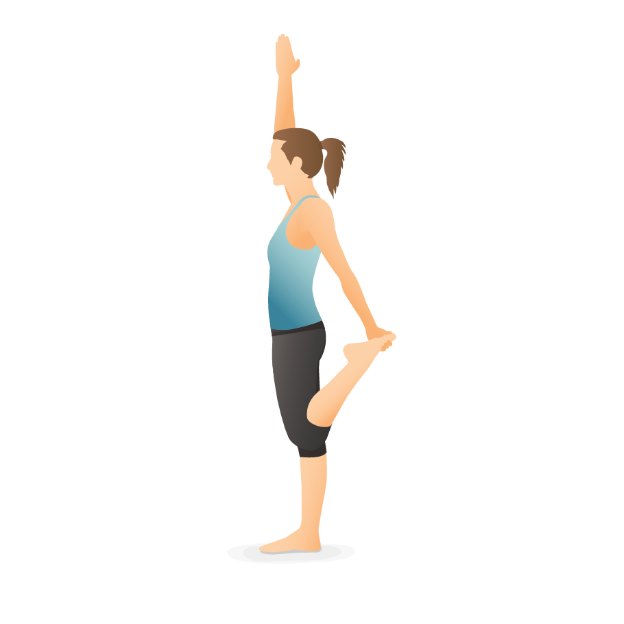 Yoga Standing Bow Pose (Dandayamana Dhanurasana) — Steemit
