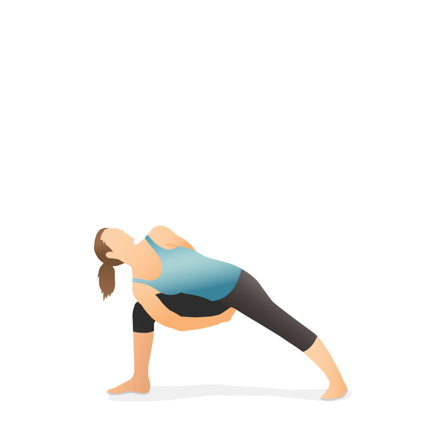 Yoga Bound Angle Pose, artwork - Stock Image - C020/2570 - Science Photo  Library