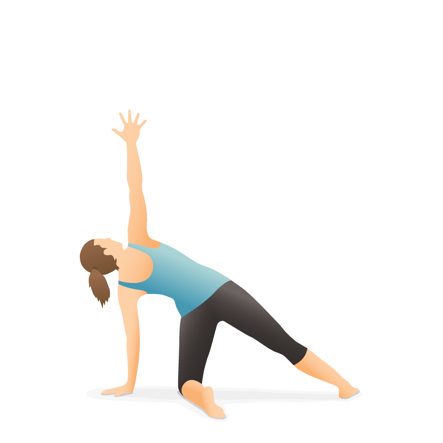 Yoga Pose: Side Plank on the Knee