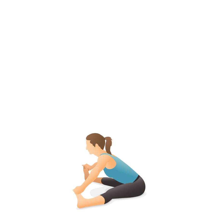 Paschimottanasana (Seated Forward Bend Pose) steps and benefits