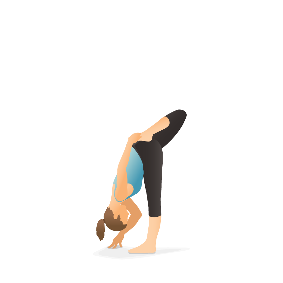 Yoga Pose: Standing Split