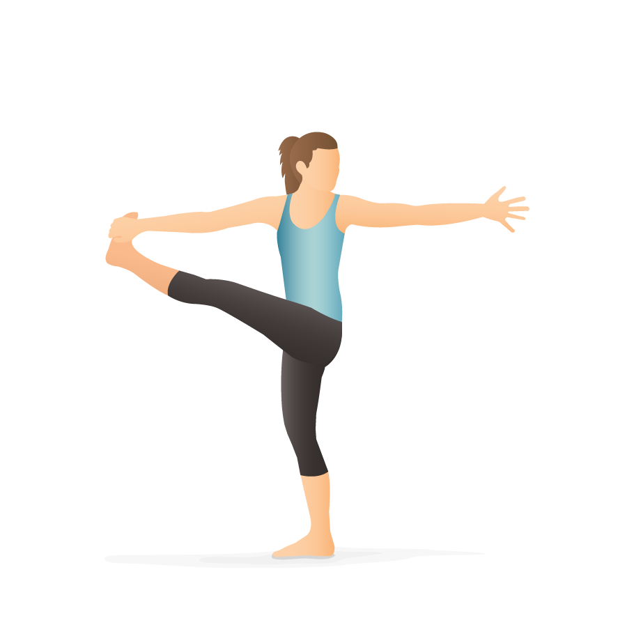 Yoga Pose: Revolved Standing Hand to Big Toe