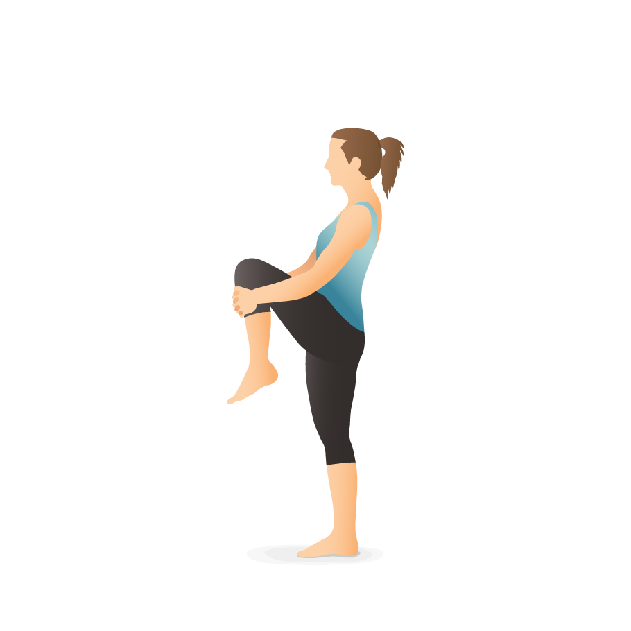 Yoga Standing Poses Vector Illustration Stock Illustration - Download Image  Now - Yoga, Dancing, Low - iStock
