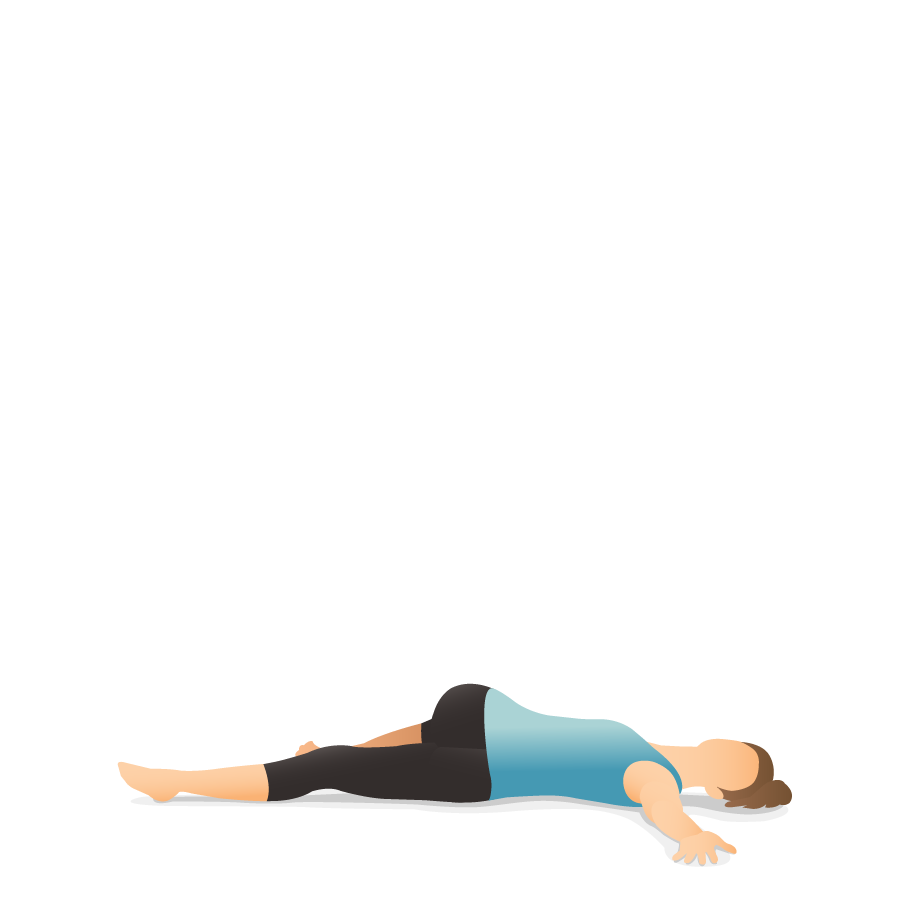 Reclined Big Toe Pose - Ekhart Yoga