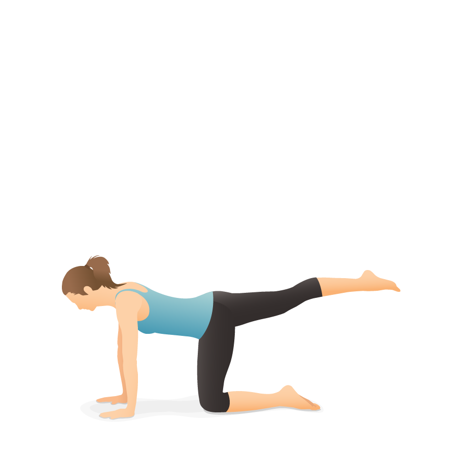 Premium Vector | Vector illustration of young woman practicing yoga  anjaneyasana pose sitting on one leg workout