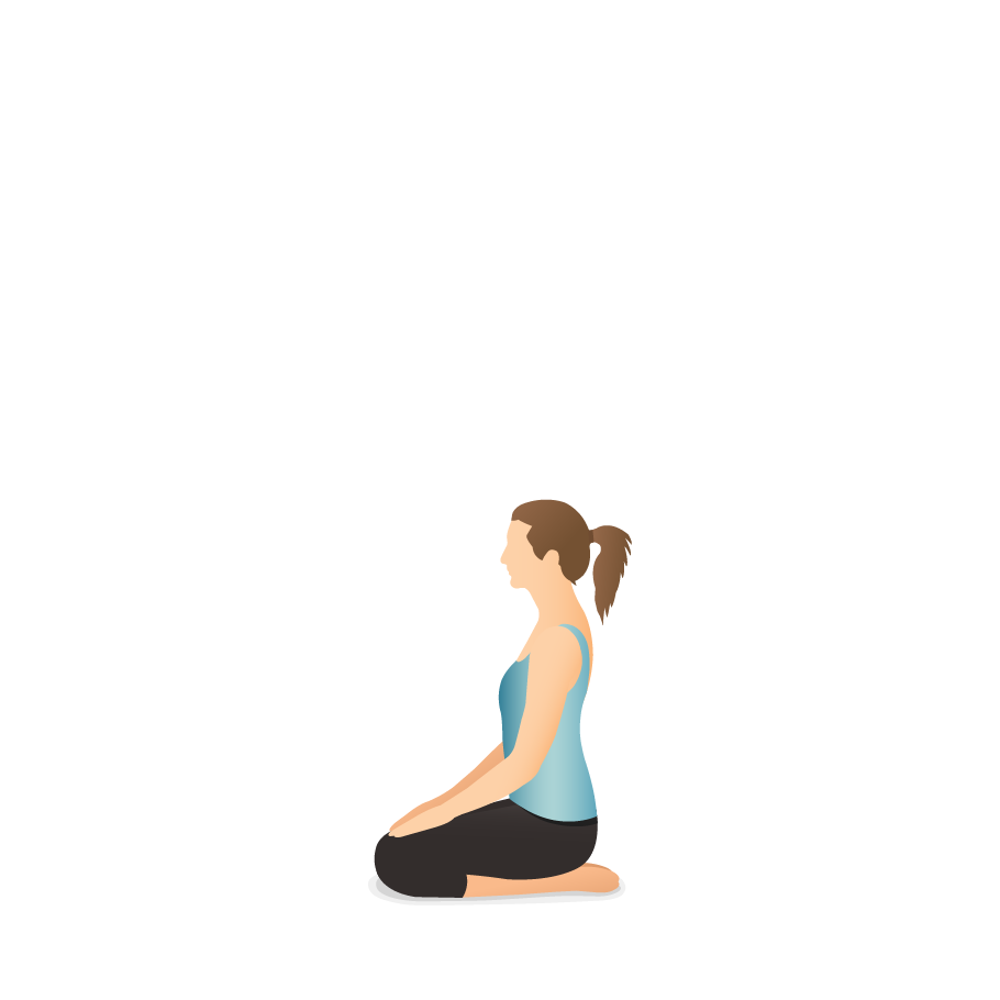 Yoga for the Spine : Vajrasana Series - a Kneeling Yoga Flow - YouTube