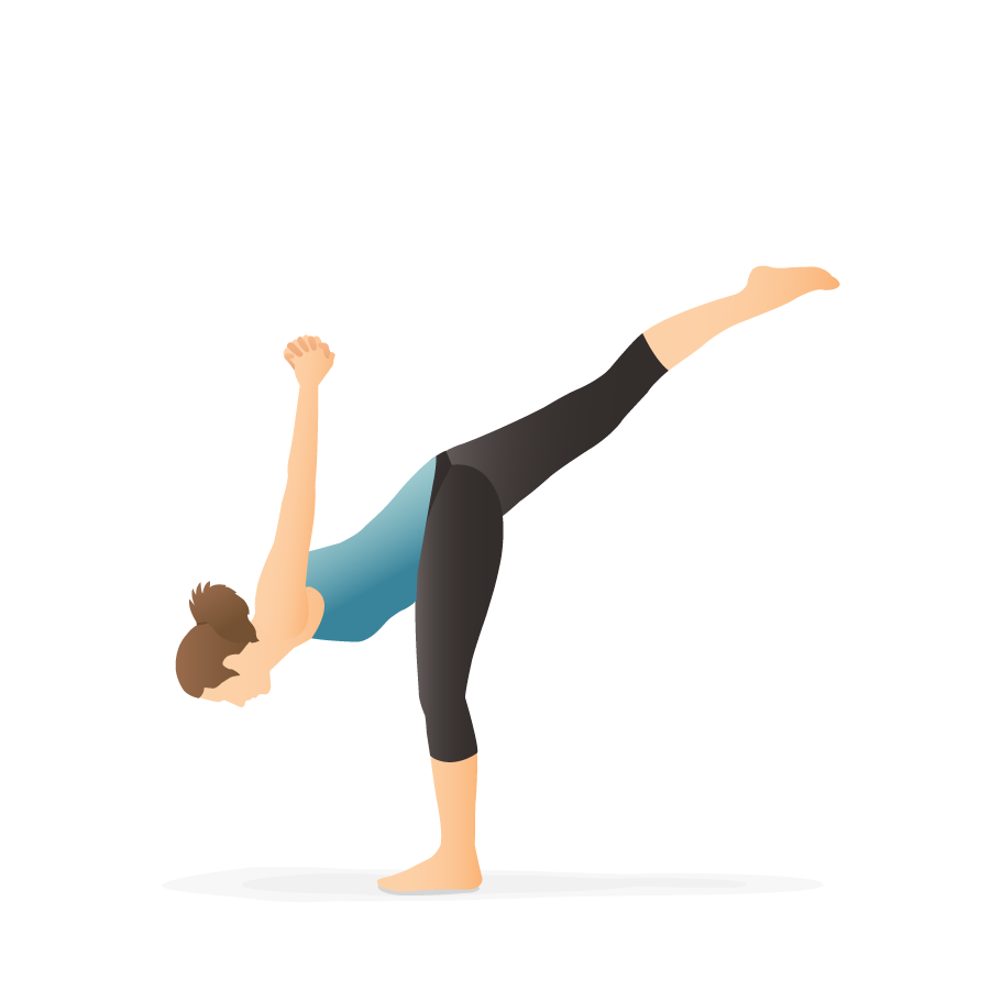 Yoga Pose: Side Plank Tree | Pocket Yoga