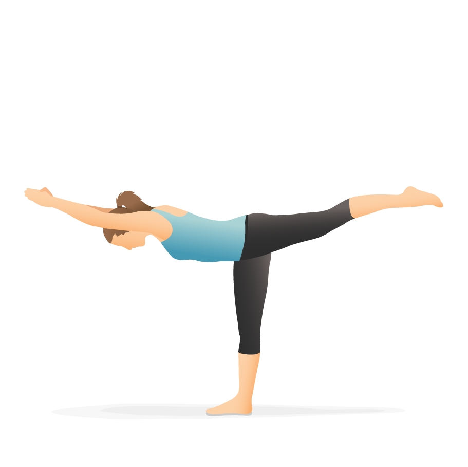 How to Do WARRIOR 3 - Yoga Pose Tutorial - YouTube