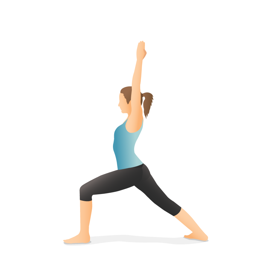 How To Do Warrior 1 Pose – Brett Larkin Yoga