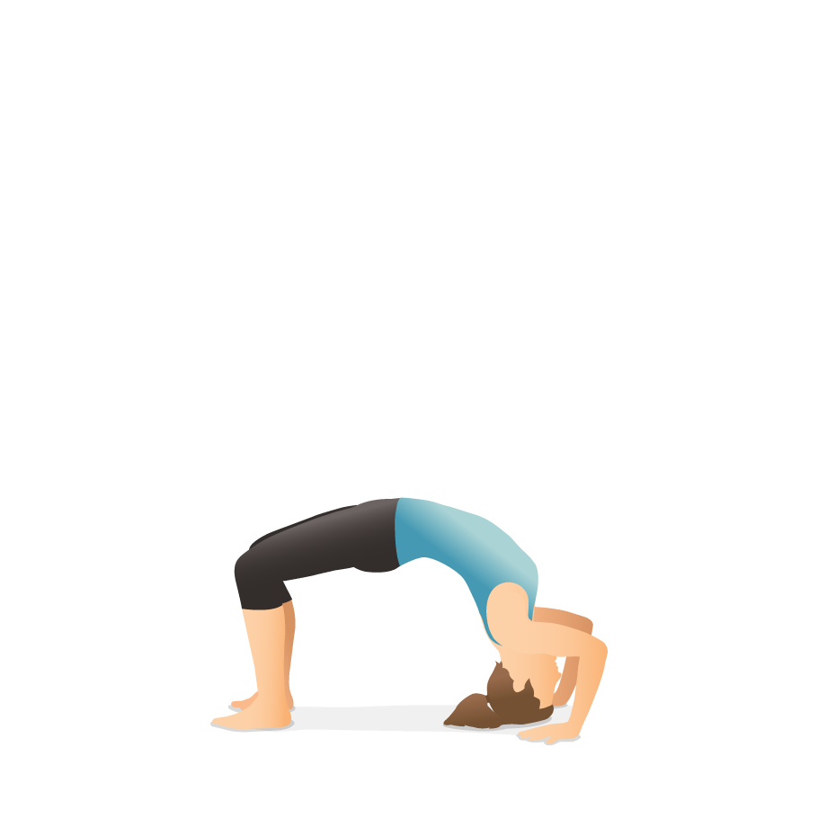Yoga Pose: Half Wheel | Pocket Yoga