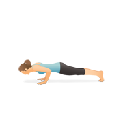 How to Do Low Plank (Chaturanga Dandasana)