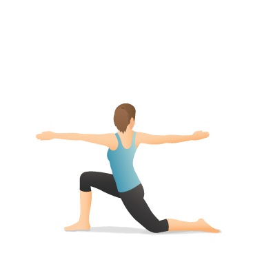 Yoga Pose: Crescent Lunge Twist on the Knee | Pocket Yoga