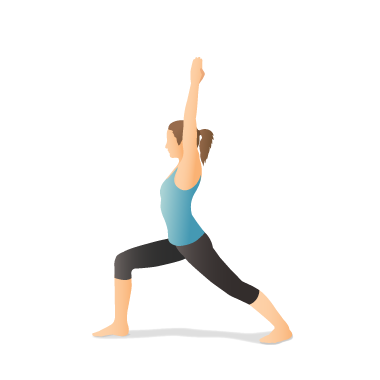 Yoga Pose: Warrior I | Pocket Yoga